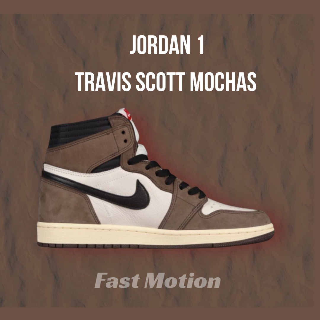 Jordan 1 Travis Scott Mochas