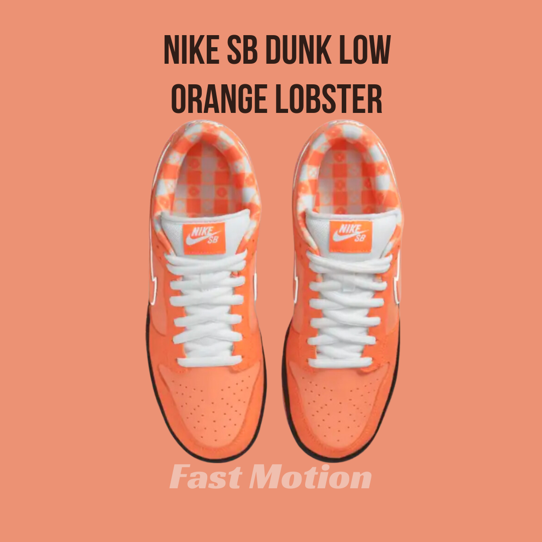 Nike SB Dunk low orange Lobster