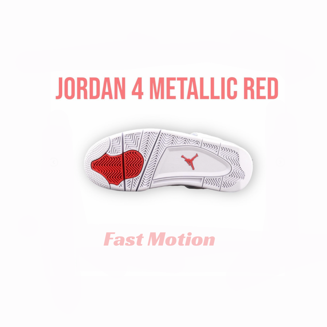 Jordan 4 Metallic Red