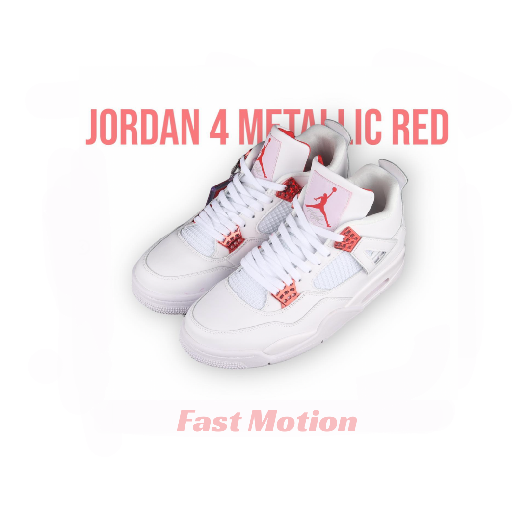 Jordan 4 Metallic Red
