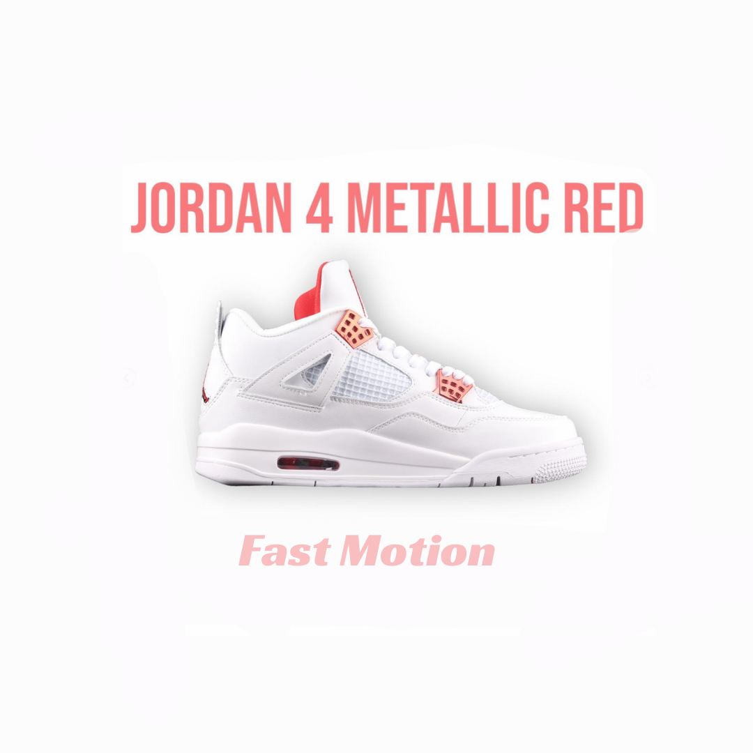 Jordan 4 Metallic Red