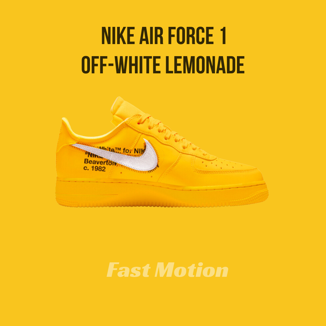 Nike Air force 1 Off-White Lemonade