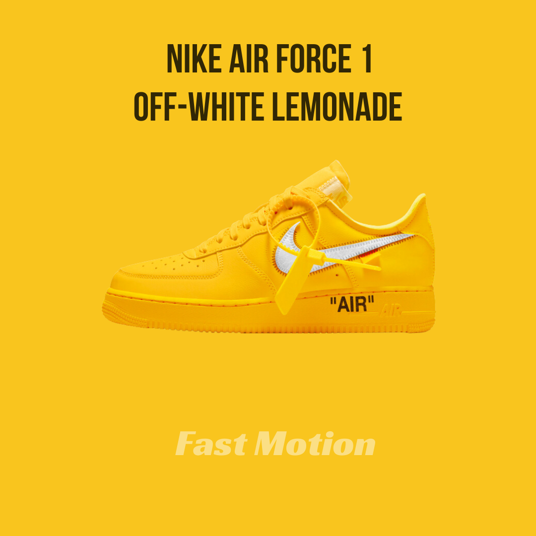Nike Air force 1 Off-White Lemonade
