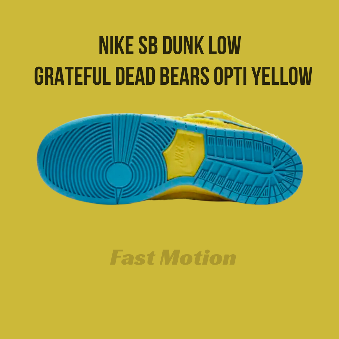 SB Dunk low Grateful Dead Bears Opti Yellow