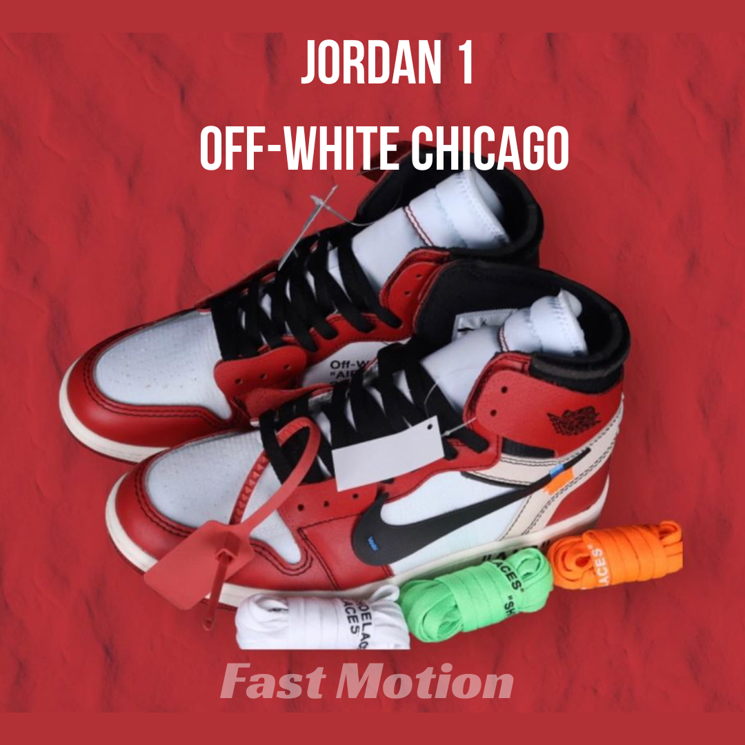 Jordan 1 off white Chicago