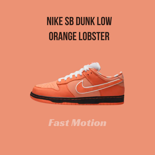 Nike SB Dunk low orange Lobster