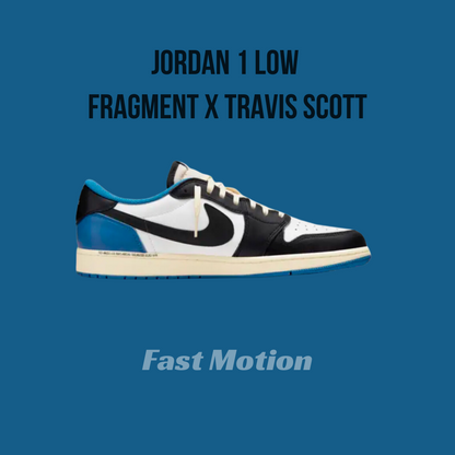 Jordan 1 Low Fragment Travis Scott