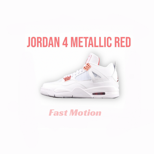 Jordan 4 Metallic Red