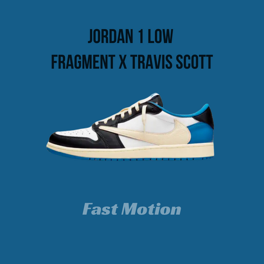 Jordan 1 Low Fragment Travis Scott