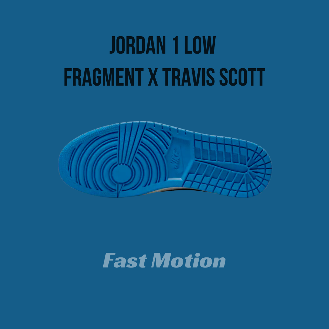 Jordan 1 Low Fragment Travis Scott