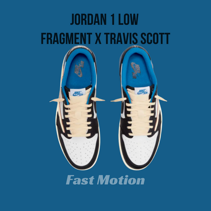 Jordan 1 Low Fragment Travis Scott