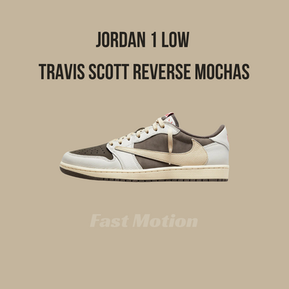 Jordan 1 Low Travis Scott Reverse Mocha