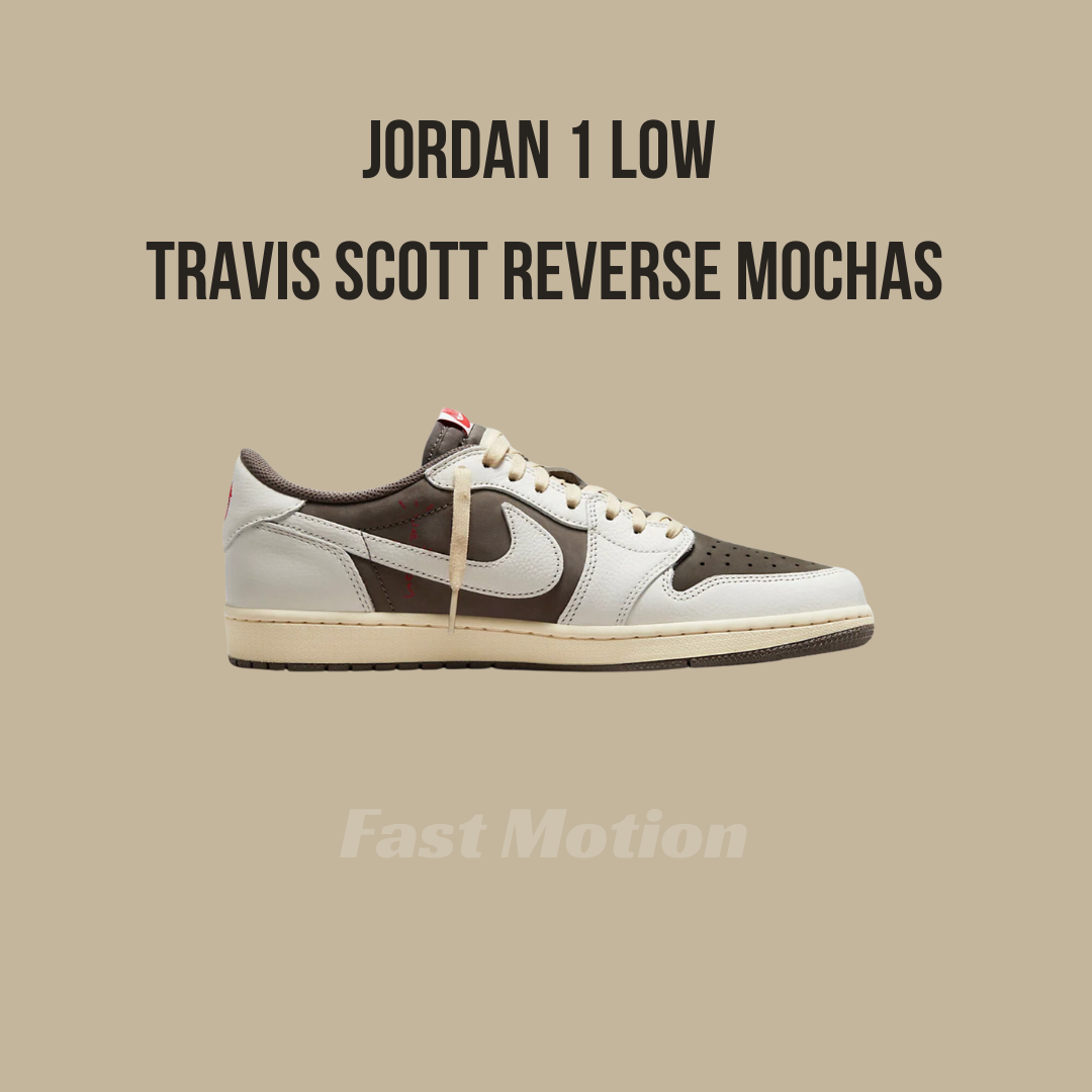 Jordan 1 Low Travis Scott Reverse Mocha