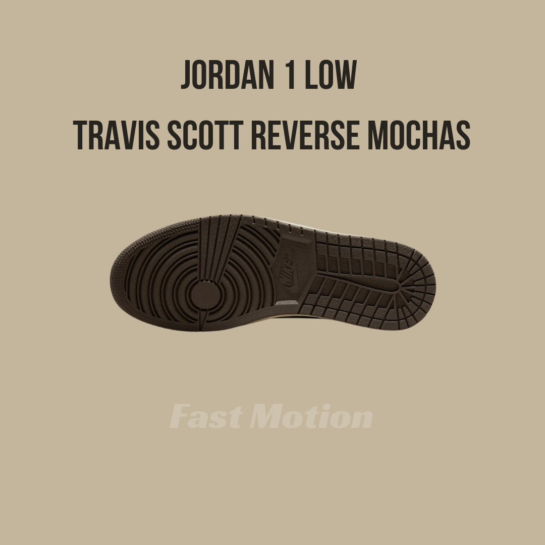 Jordan 1 Low Travis Scott Reverse Mocha