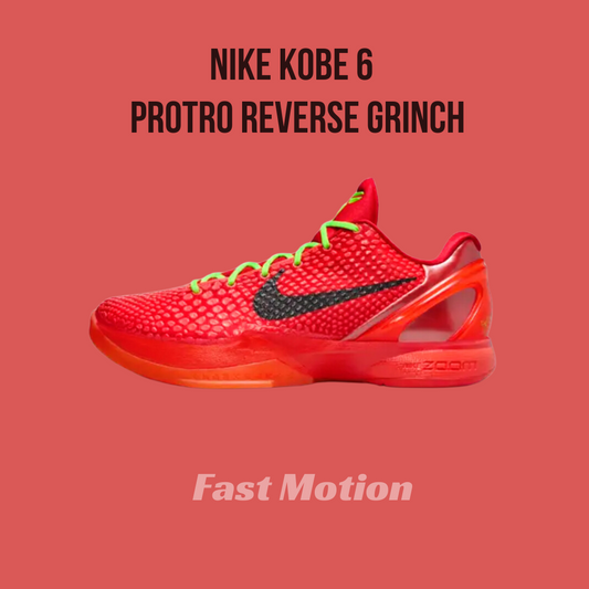 Nike Kobe 6 Proto reverse Grinch